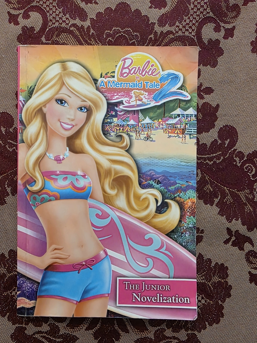 Barbie A Mermaid Tale 2 Junior Novelization – Pink & Blue Cover Paperback